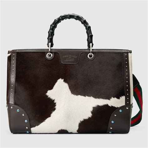 gucci borsa cavallino nera vestiarie collective|Gucci handbags.